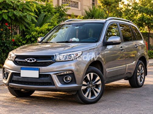 Chery Tiggo 3 2022 Dark Gray Automatic Used for Sale in Greater Cairo ( Cairo + Giza) - 1