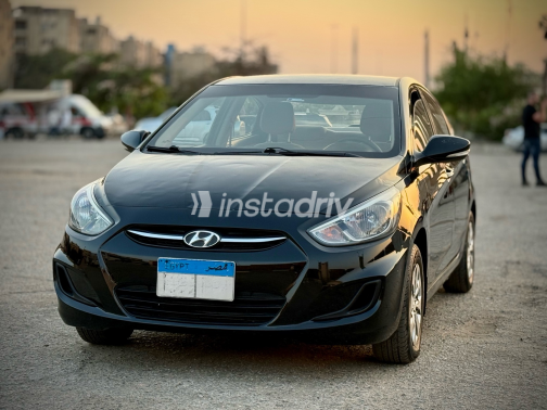 هيونداي اكسنت RB 2015 أسود أوتوماتيك مستعملة للبيع في القاهرة الكبرى ( القاهرة - الجيزة) - 6