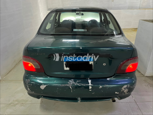Hyundai Accent 2002 Green Manual Used for Sale in Greater Cairo ( Cairo + Giza) - 5