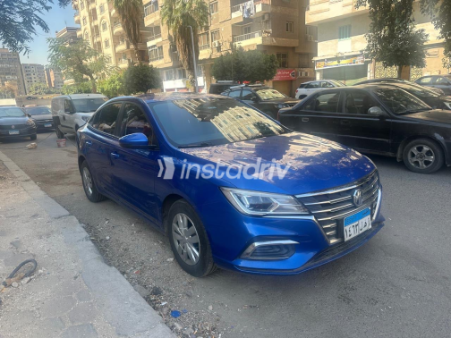 MG 5 2020 Blue Automatic Used for Sale in Greater Cairo ( Cairo + Giza) - 1