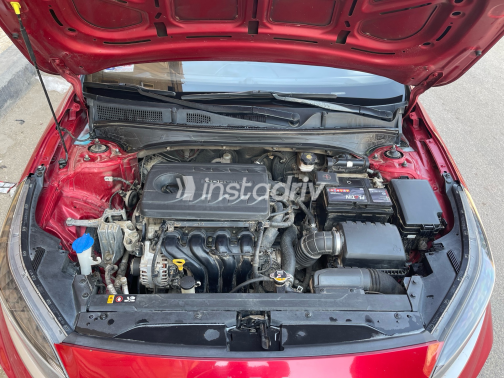 Kia Grand Cerato 2022 Red Automatic Used for Sale in Greater Cairo ( Cairo + Giza) - 2