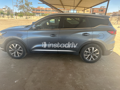 Chery Tiggo 7 pro 2022 Gray CVT Used for Sale in Greater Cairo ( Cairo + Giza) - 4