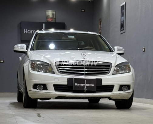 Mercedes C 200 2008 White Automatic Used for Sale in Damietta - 1