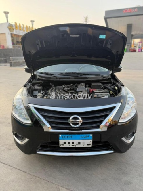 Nissan Sunny 2025 Black Automatic Used for Sale in Nasr city - 3
