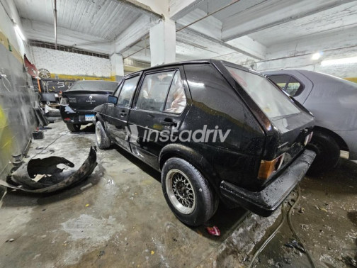 Volkswagen Golf 1 1976 Black Manual Used for Sale in 6 October - 1
