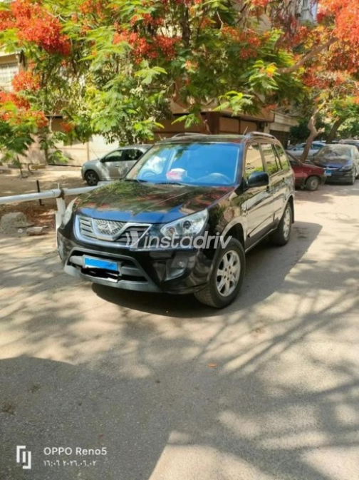 Chery Tiggo 3 2018 Black Automatic Used for Sale in El Haram - 1