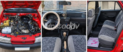 Hyundai Excel 1995 Red Manual Used for Sale in Giza - 2