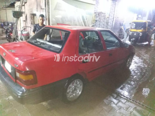 Hyundai Excel 1995 Red Manual Used for Sale in Giza - 3
