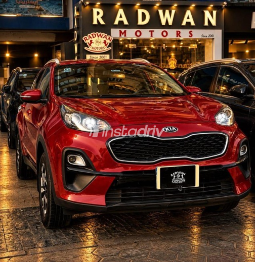 كيا سبورتاج 2021 أحمر أوتوماتيك مستعملة للبيع في مدينة نصر - 1