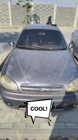 Chevrolet Lanos 2013 Dark Gray Manual Used for Sale in Cairo