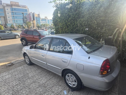 Hyundai Verna 2009 Gray Manual Used for Sale in Cairo - 3