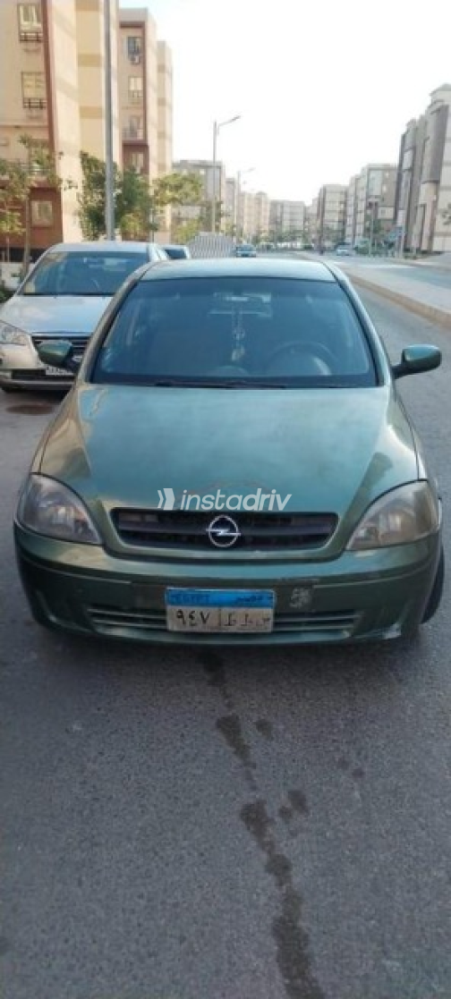 Opel Corsa 2004 Green Manual Used for Sale in Cairo - 1