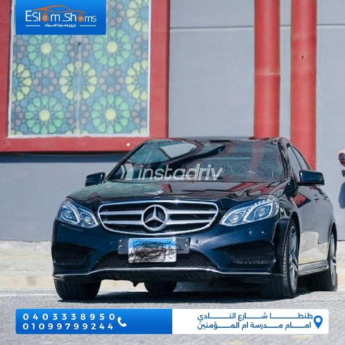 مرسيدس E 250 2014 أسود أوتوماتيك مستعملة للبيع في طنطا - 1