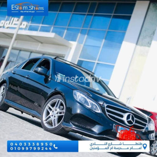 مرسيدس E 250 2014 أسود أوتوماتيك مستعملة للبيع في طنطا - 2