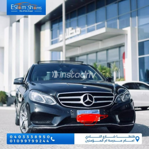 مرسيدس E 250 2014 أسود أوتوماتيك مستعملة للبيع في طنطا - 3