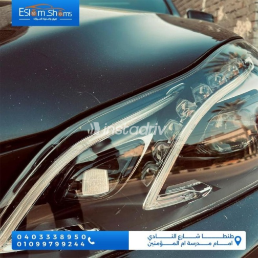 مرسيدس E 250 2014 أسود أوتوماتيك مستعملة للبيع في طنطا - 5
