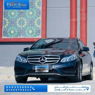 مرسيدس E 250 2014 أسود أوتوماتيك مستعملة للبيع في طنطا