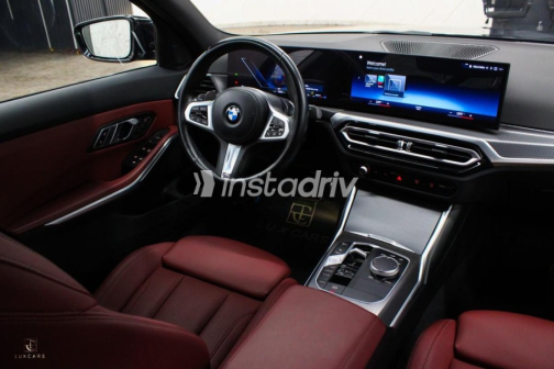 BMW 320 2024 Dark Blue Automatic Used for Sale in Zamalek - 4