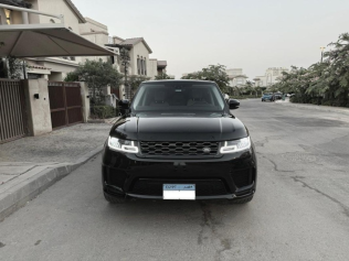 Land Rover Range Rover Sport 2020 Black Automatic Used for Sale in Cairo
