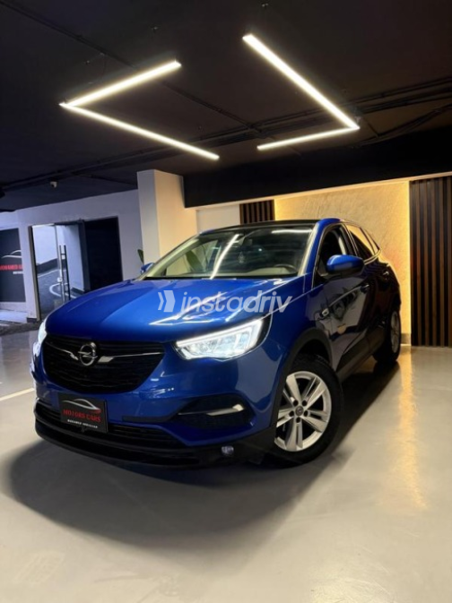 Opel Grandland 2020 Dark Blue Automatic Used for Sale in Heliopolis - 3