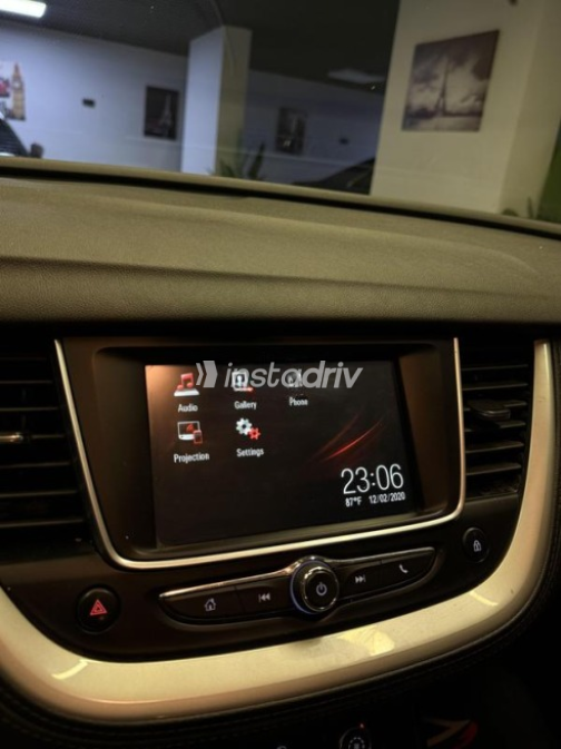 Opel Grandland 2020 Dark Blue Automatic Used for Sale in Heliopolis - 7