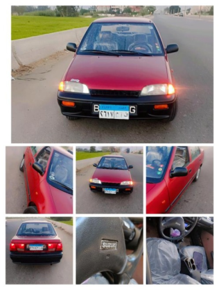 Suzuki Swift 1993 Red Manual Used for Sale in Dakahlia