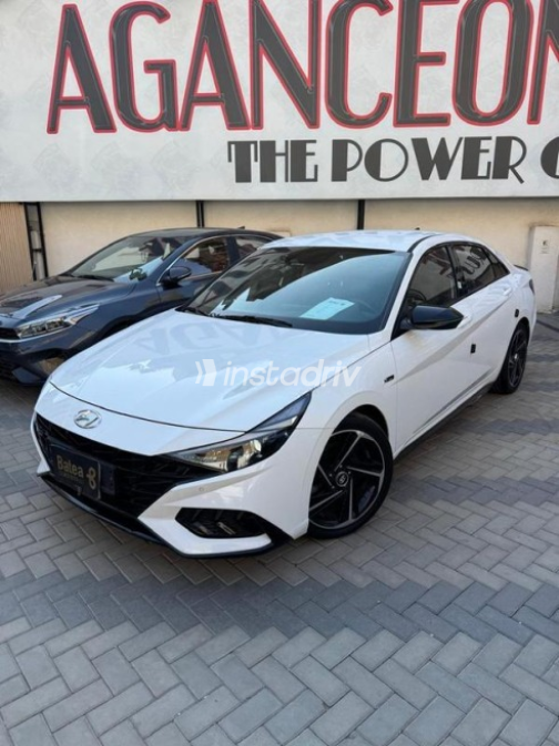 Hyundai Avante 2021 White Automatic Used for Sale in Nasr city - 2