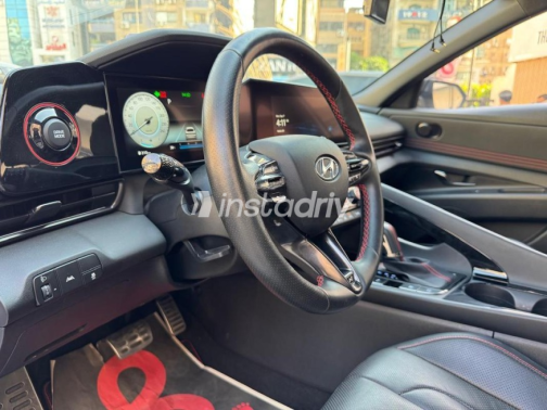 Hyundai Avante 2021 White Automatic Used for Sale in Nasr city - 7