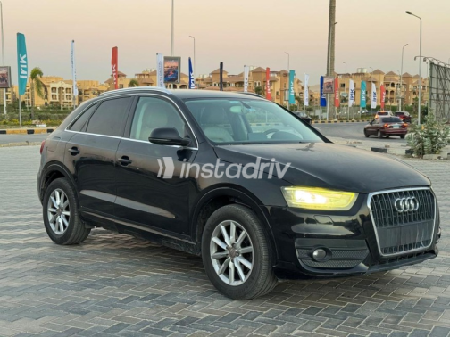 اودي Q3 2014 أسود أوتوماتيك مستعملة للبيع في مدينة الشيخ زايد - 4