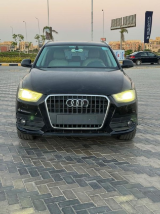 اودي Q3 2014 أسود أوتوماتيك مستعملة للبيع في مدينة الشيخ زايد