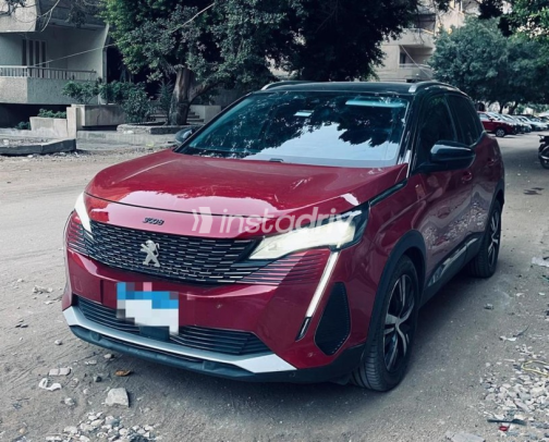 Peugeot 3008 2022 Red Automatic Used for Sale in Nasr city - 2