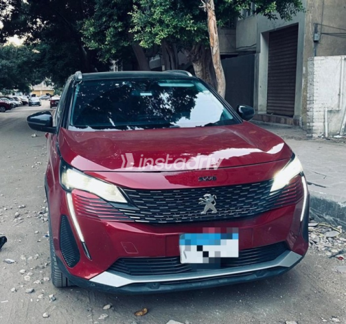 Peugeot 3008 2022 Red Automatic Used for Sale in Nasr city - 3