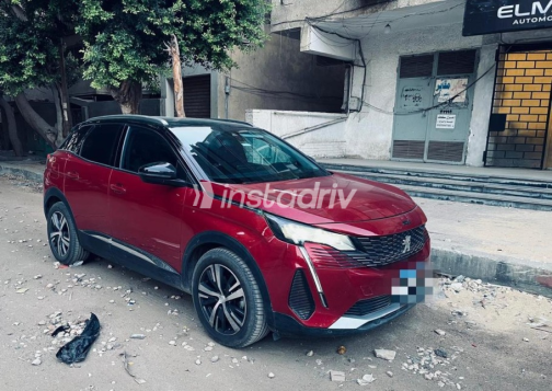 Peugeot 3008 2022 Red Automatic Used for Sale in Nasr city - 6