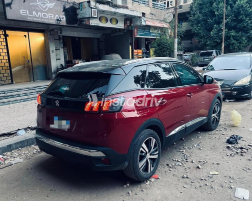 Peugeot 3008 2022 Red Automatic Used for Sale in Nasr city - 9