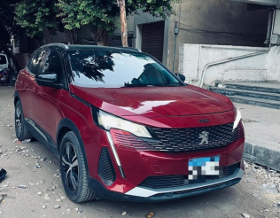 Peugeot 3008 2022 Red Automatic Used for Sale in Nasr city