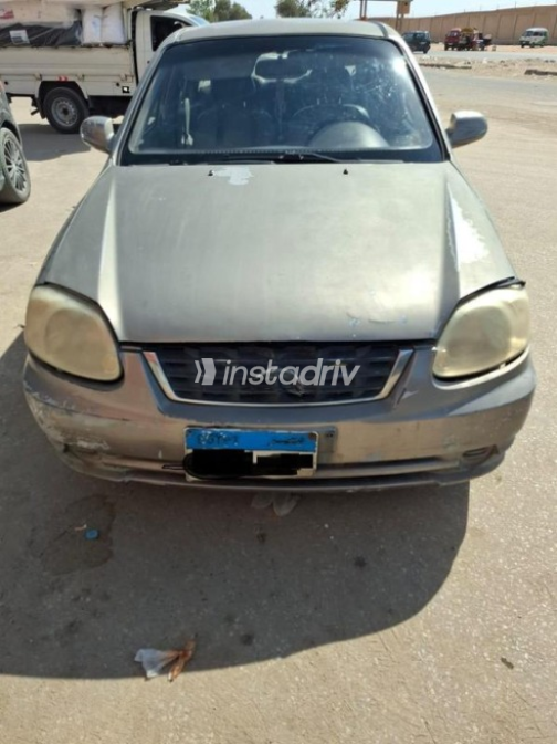 Hyundai Verna 2007 Gray Manual Used for Sale in El Haram - 2