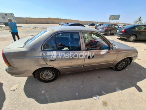 Hyundai Verna 2007 Gray Manual Used for Sale in El Haram - 5