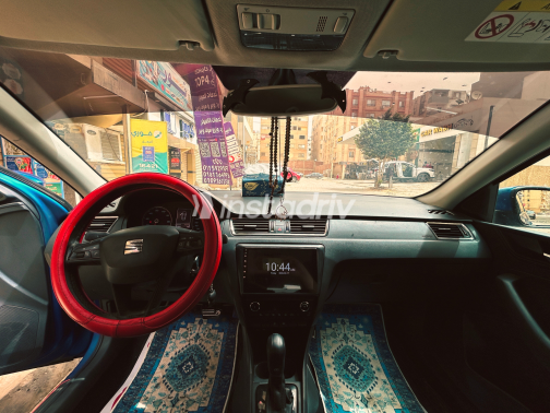 Seat Toledo 2019 Blue Automatic Used for Sale in Greater Cairo ( Cairo + Giza) - 6
