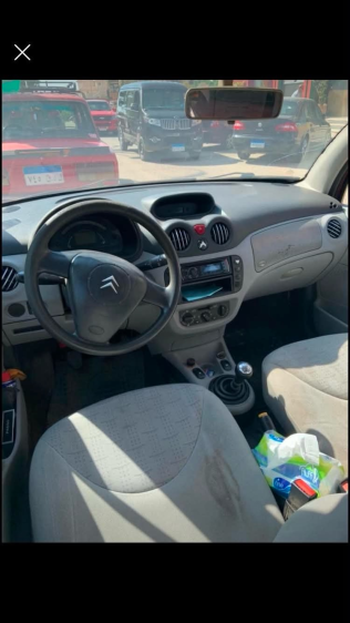 سيتروين C3 2003 أحمر يدوي مستعملة للبيع في القاهرة الكبرى ( القاهرة - الجيزة)