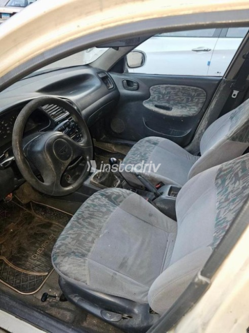 Daewoo Lanos 1997 White Manual Used for Sale in Greater Cairo ( Cairo + Giza) - 3