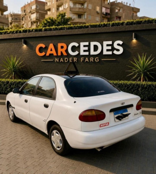 Daewoo Lanos 1997 White Manual Used for Sale in Greater Cairo ( Cairo + Giza)