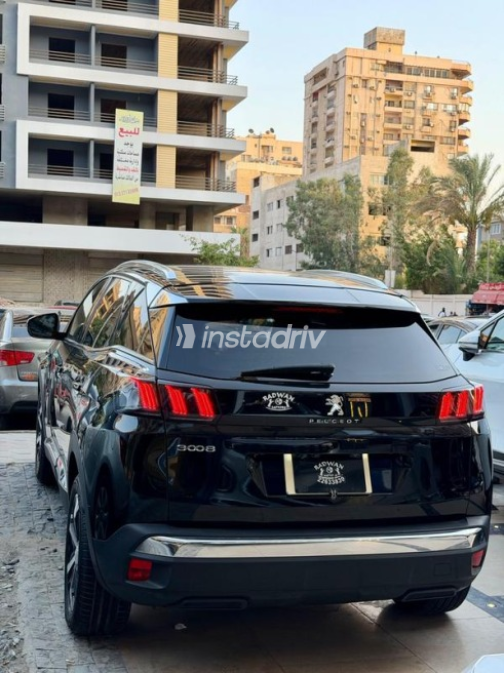 Peugeot 3008 2023 Black Automatic Used for Sale in Nasr city - 10