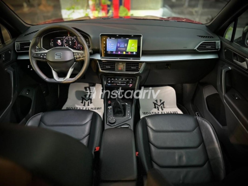 Seat Tarraco 2021 Dark Red Automatic Used for Sale in Nasr city - 2
