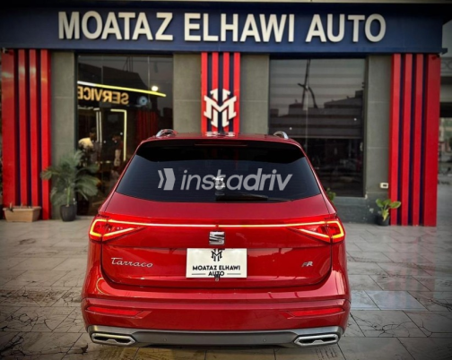 Seat Tarraco 2021 Dark Red Automatic Used for Sale in Nasr city - 6