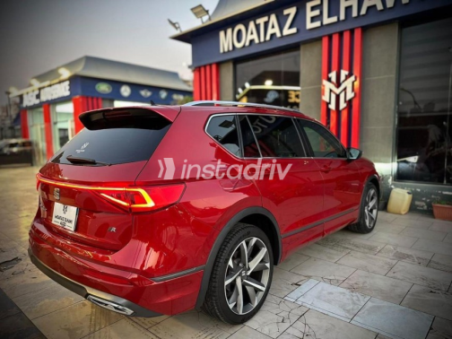 Seat Tarraco 2021 Dark Red Automatic Used for Sale in Nasr city - 9