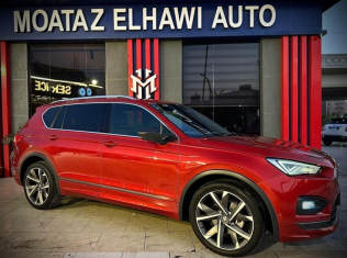 Seat Tarraco 2021 Dark Red Automatic Used for Sale in Nasr city