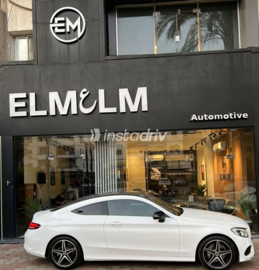 Mercedes C 180 2016 White Automatic Used for Sale in Cairo - 8