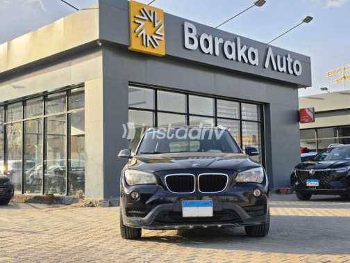 BMW X1 2015 Black Automatic Used for Sale in Nasr city - 4
