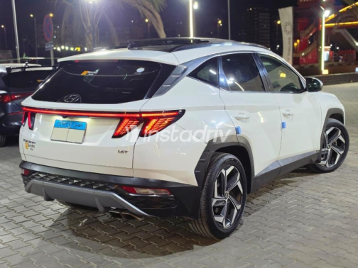 Hyundai Tucson GDI 2021 White Automatic Used for Sale in Nasr city - 3