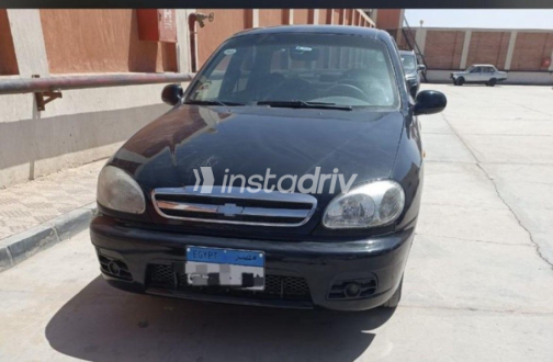 Chevrolet Lanos 2013 Black Manual Used for Sale in Sohag - 1